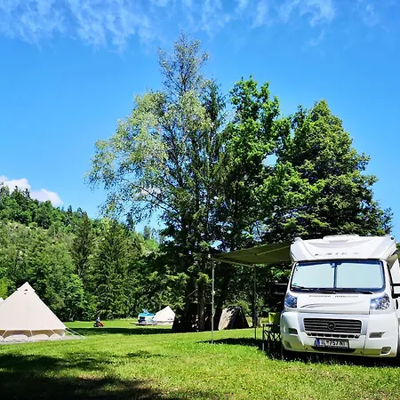 Eco River Camp - Pitches Camping Radovljica