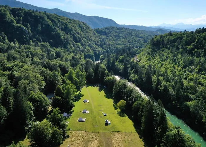 Eco River Camp - Pitches Campingplads Radovljica