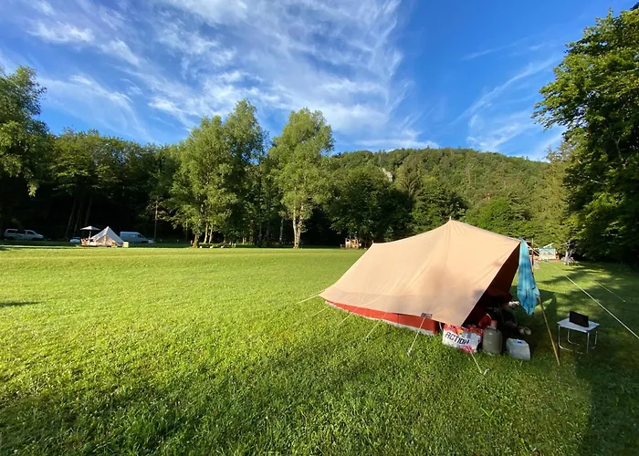 Eco River Camp - Pitches Campingplads Radovljica
